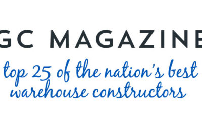 Proud to Be One of the Nation’s Top 25 Warehouse Constructors